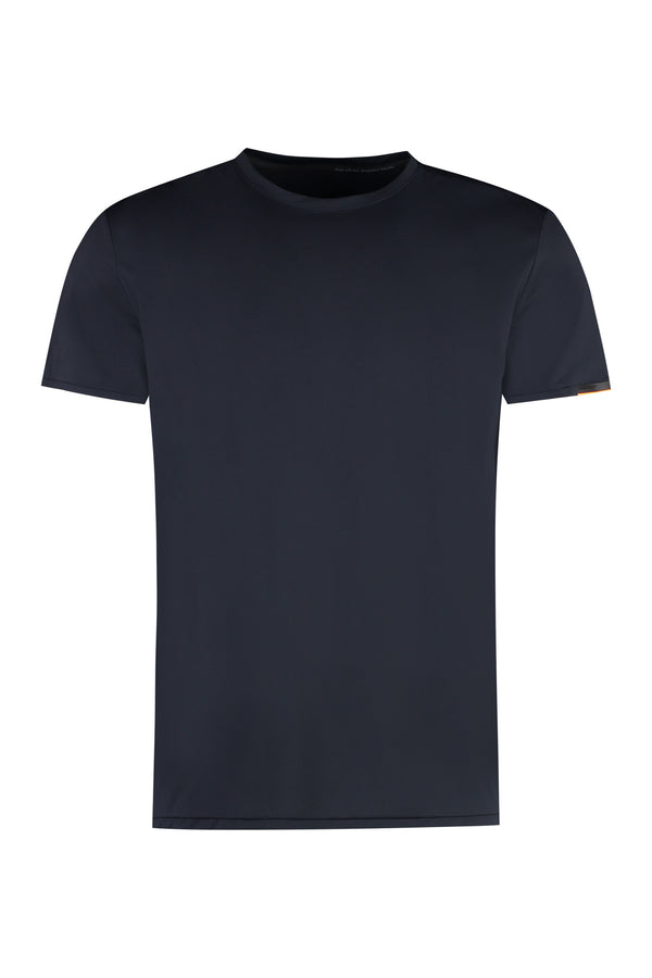 Oxford techno fabric t-shirt-0